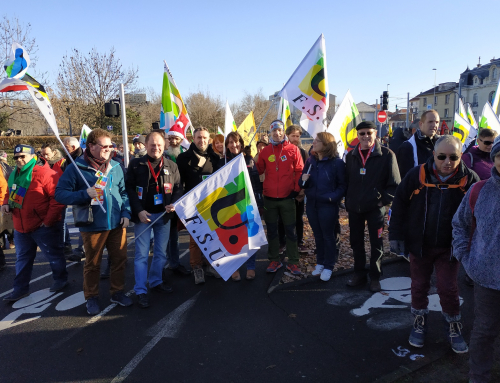 Les militants de la FSU Hauts-de-France au congrès national FSU de Clermont-Ferrand du 9 au 13 décembre 2019