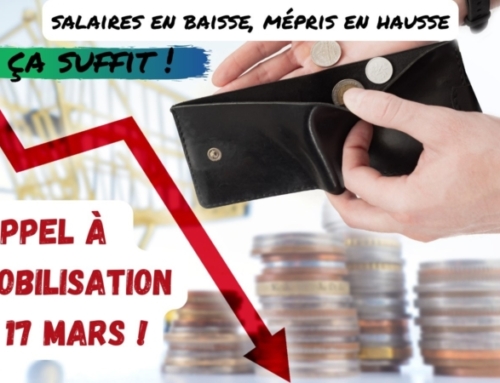 17 mars grève pour l’augmentation généralisé des salaires ! Où manifester dans les Hauts-de-France avec la FSU ?
